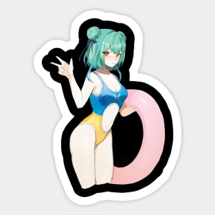 Uruha Rushia swimsuit Sticker